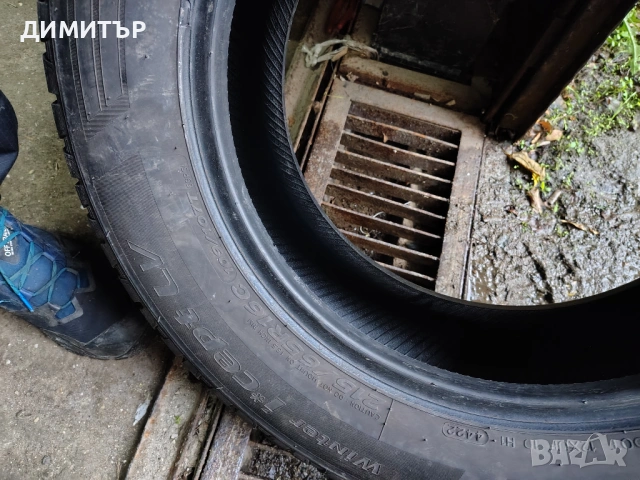 2бр.зимни гуми HANKOOK 215 65 16C DOT22 цена за брой, снимка 5 - Гуми и джанти - 53968124
