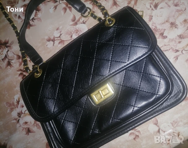 Нова Кожена Дамска Чанта , снимка 4 - Чанти - 50800516