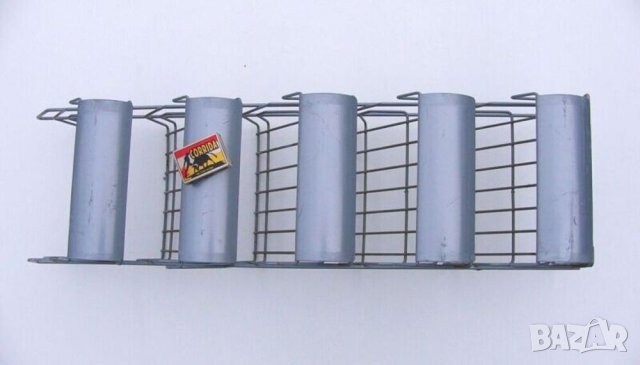 Метален ЩЕНДЕР 65x18,5x18 см Телен Стелаж за Плот Маса търговски настолен Дисплей Органайзер БАРТЕР, снимка 3 - Етажерки - 44506008