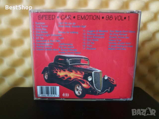 Speed Car Emotion 98 Vol. 1, снимка 2 - CD дискове - 30424401
