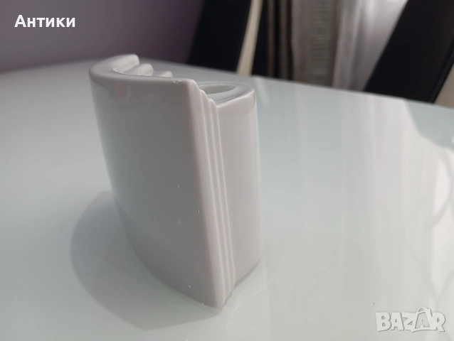 Порцеланов свещник маркиран стар, снимка 12 - Други - 52496441