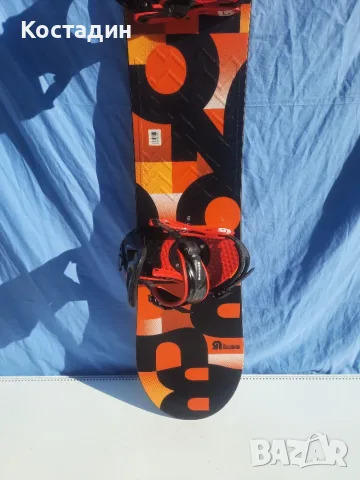 Сноуборд   152см.BURTON PROGRESSION,  с автомати.  , снимка 3 - Зимни спортове - 56483990