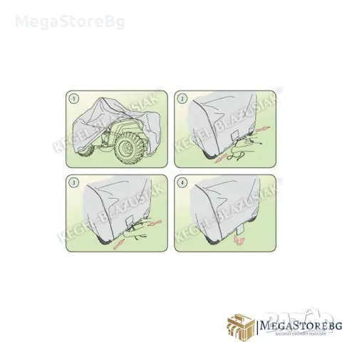 Висококачествено покривало Kegel серия Basic размер L за ATV, снимка 4 - Аксесоари и консумативи - 47782904