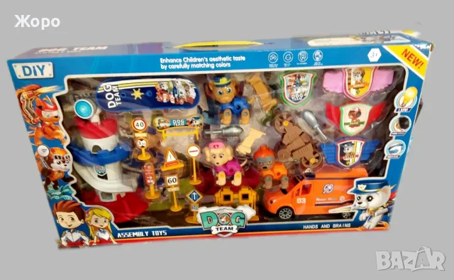 Комплект Пес патрул фигурки кула и кола със звук и светлина 203908 , снимка 3 - Фигурки - 48251487