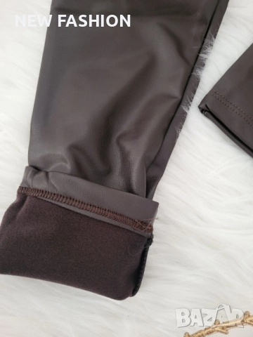 Разпродажба ✨ Дамски Кожен Клин с Лека Вата ✨, снимка 7 - Клинове - 52001033