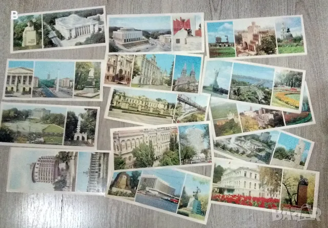 Комплект картички Киев, снимка 2 - Колекции - 48543305