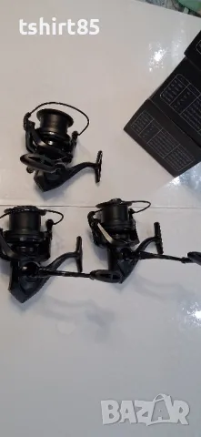 Намаление 3 броя шаранджийски макари Black NGK12000, снимка 10 - Такъми - 49021816