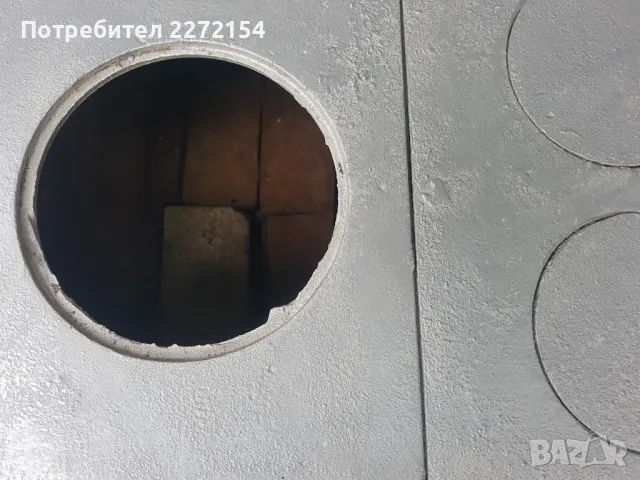 Готварска печка на дърва и ток, снимка 7 - Печки, фурни - 47557358