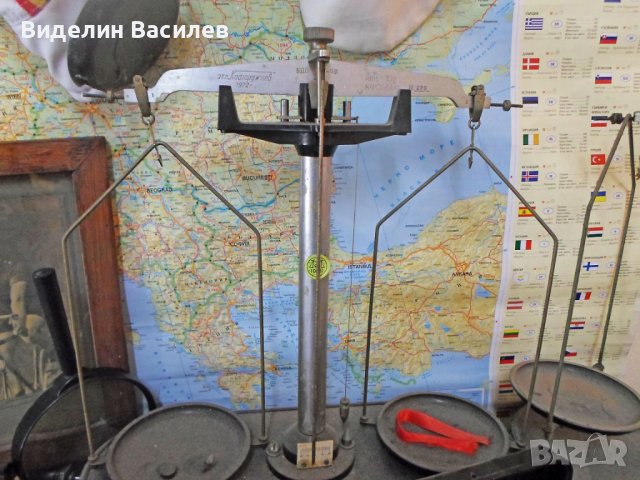 Аптекарска/златарска/везна, снимка 4 - Антикварни и старинни предмети - 36865114