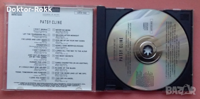 Patsy Cline – Legends In Music (CD), снимка 3 - CD дискове - 44683733