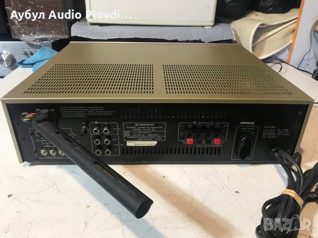 Pioneer RX-10L Стерео касетен усилвател Ресивър , снимка 7 - Аудиосистеми - 44372460