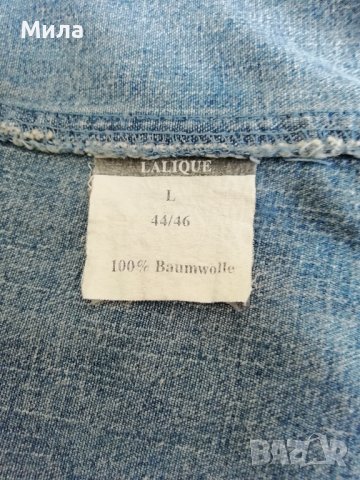 Дамско дънково яке, снимка 3 - Якета - 38419219