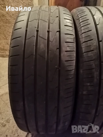 Продавам 2 броя летни гуми 205.55.16 на 1 сезон дот 2021 Hankook , снимка 2 - Гуми и джанти - 54155253