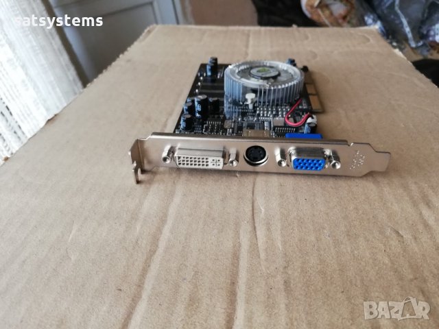 Видео карта NVidia GeForce 4 Axle3D MX440 64MB DDR 128bit AGP, снимка 2 - Видеокарти - 35022895