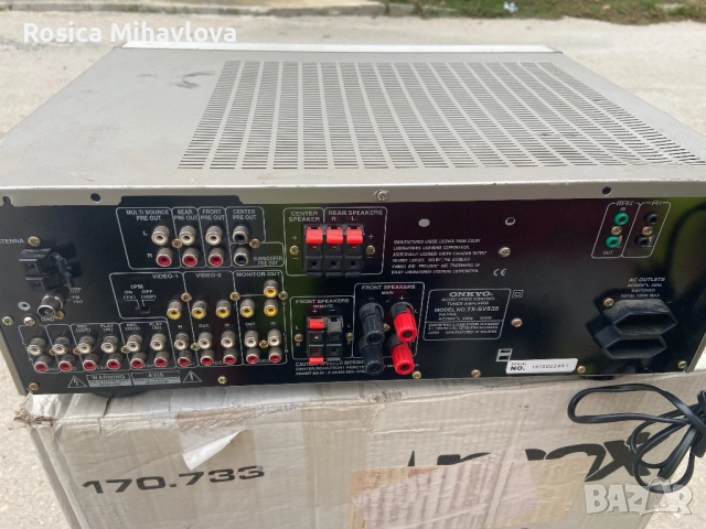Усилвател Onkyo, снимка 4 - Ресийвъри, усилватели, смесителни пултове - 51980597