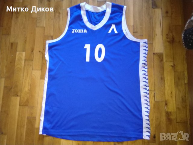 Левски потник Джома №10 размер Л реален футбол баскетбол, снимка 1 - Футбол - 36764219