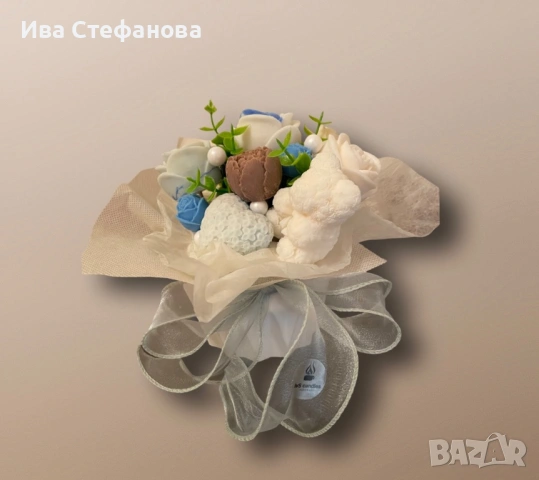 Ароматизирани букети от соев восък , снимка 7 - Декорация за дома - 53154840