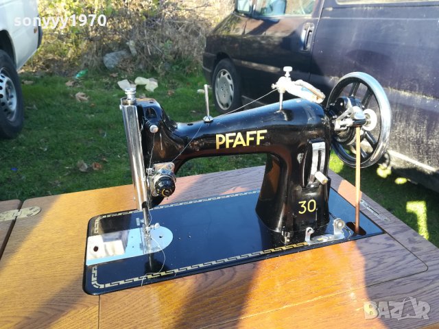 PFAFF-GERMANY-АНТИКА В СВЕЖ ВИД 0112211833, снимка 6 - Антикварни и старинни предмети - 34995983