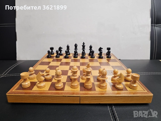 Стар шах, снимка 2 - Антикварни и старинни предмети - 54275202