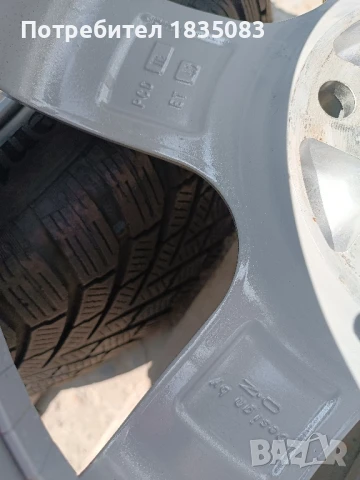 Лети джанти 16ки 5х112 OZ + зимни гуми 205/55/16 Continental, снимка 10 - Гуми и джанти - 50449287
