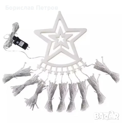 Коледна звезда Витлеем, снимка 6 - Декорация за дома - 56455401