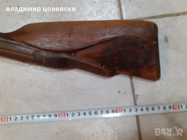 Красива автентична капсулна пушка от 19 век,пищов,пистолет, снимка 6 - Антикварни и старинни предмети - 52016635