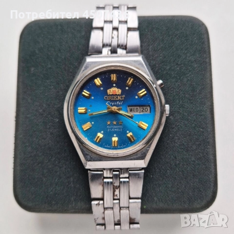 ORIENT напълно автоматичен механичен часовник, ден от седмицата, дата , снимка 5 - Мъжки - 52458803