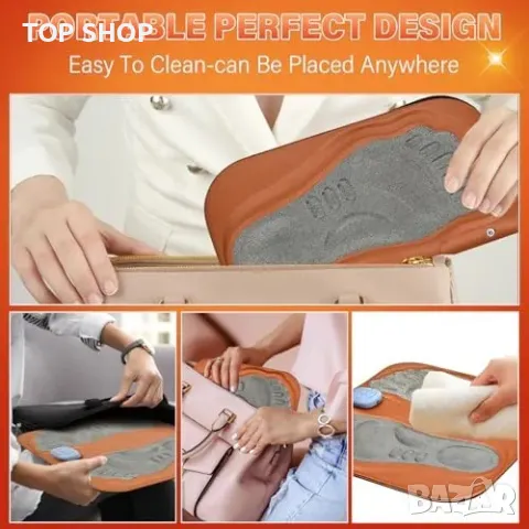 Нов Електронен масажор за кръвообращение и болка в краката с 15 нива, снимка 3 - Масажори - 49956922