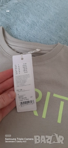 Есприт детска блуза с етикет 128, снимка 2 - Детски якета и елеци - 52814051