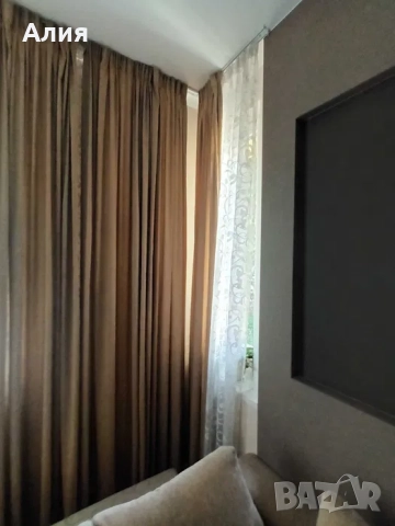Ъглов диван с механизъм за спане 340cm x 192cm+подарък завеси от тафта!!!, снимка 11 - Дивани и мека мебел - 51554282