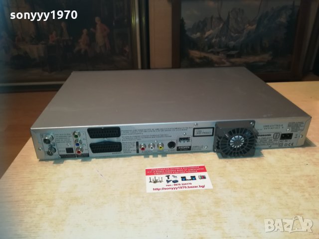 PANASONIC DVB-HDD/DVD RECORDER 2701211059, снимка 10 - Плейъри, домашно кино, прожектори - 31572969