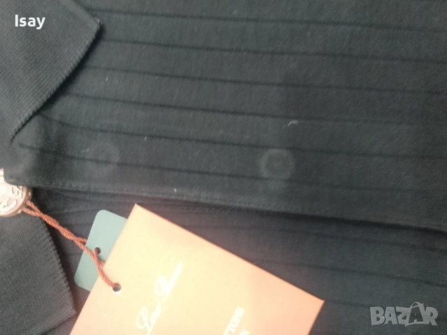 Мъжка тениска ЛОРО ПИАНА в черен цвят , снимка 2 - Тениски - 53169536