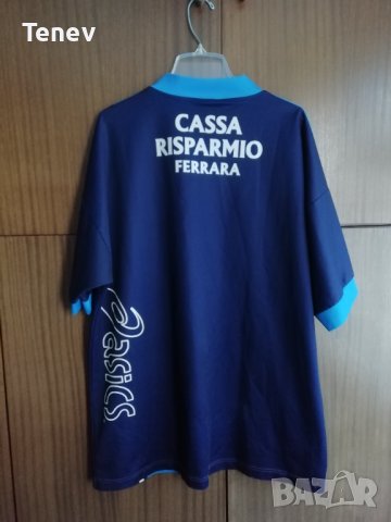 SPAL Asics Vintage 2001/2002 оригинална тениска фланелка СПАЛ , снимка 2 - Тениски - 42403596