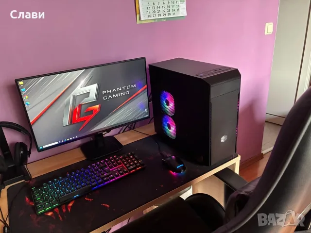 Геймърски компютър Cooler Master AMD 8x4,30GHz, Nvidia GTX 750TI, 16GB RAM, SSD, Windows 11 Pro, снимка 4 - Геймърски - 54400011
