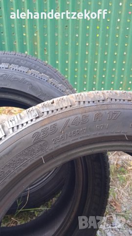 Гуми Michelin Pilot Alpin 235/45/17 97v M+S, снимка 6 - Гуми и джанти - 42077119