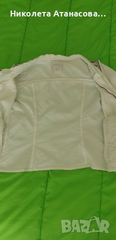 Бяло яке, снимка 4 - Якета - 39990739