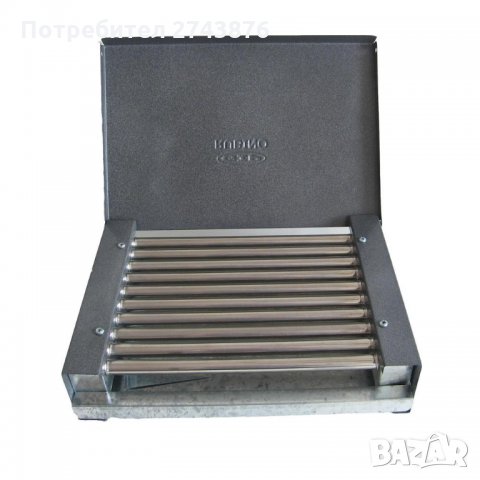  Електрическа скара Rubino ЕС- 0.9К,            900 W, Тавичка за мазнина