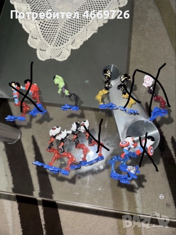 Киндер Марвел фигурки