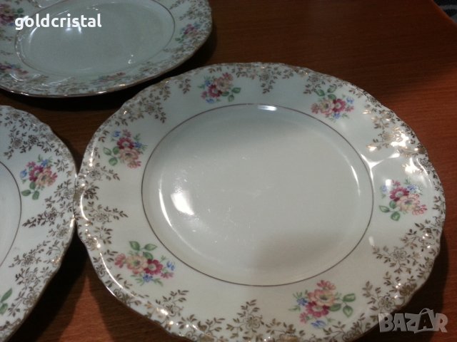 Немски порцелан Бавария чинии , снимка 6 - Антикварни и старинни предмети - 44466161