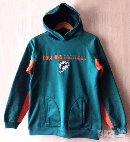 NFL / Miami Dolphins NFL - спортно горнище, суичър с каулка 