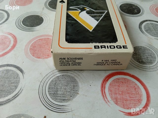 A.M.K. NHL 1992 сувенирни карти за игра, снимка 3 - Карти за игра - 37794045