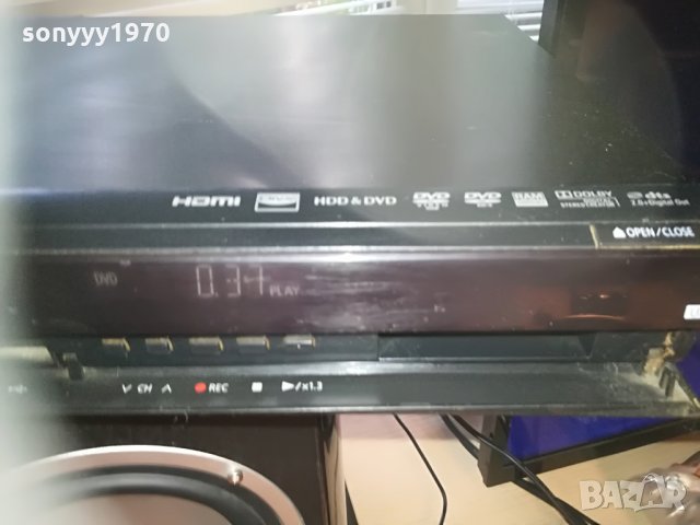 ПОРЪчАНО-panasonic dmr-eh535 hdd///dvd recorder-usb/hdmi-внос германия, снимка 6 - Плейъри, домашно кино, прожектори - 29624255