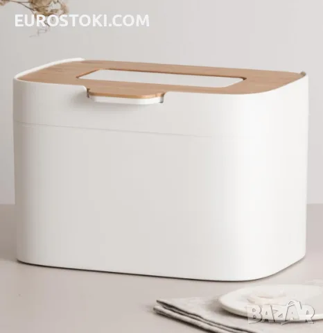 Мини кош за органични отпадъци за кухня KAZAI Elin, дизайнерски кош за биоотпадъци 4.5 л