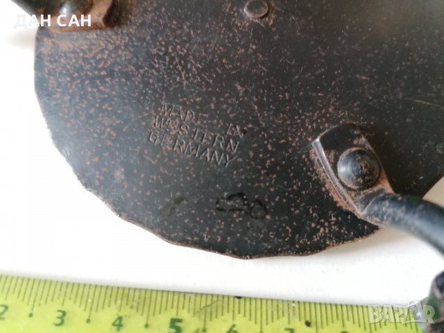 West German ковани свещници маркиран, снимка 5 - Антикварни и старинни предмети - 29180032