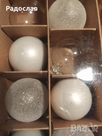 комплект коледни топки за елха, снимка 2 - Декорация за дома - 52922485