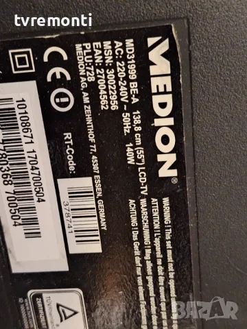 MAIN BOARD 17MB110P for 55 inc DISPLAY,VES550UNDS-2D-N11 for Medion Md31999, снимка 8 - Части и Платки - 48104935