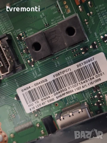 Основна платка - ,BN94-06485Q,BN41-01958B -for,Samsung UE40F5300AW for 40inc CY-HF400BGSV1H, снимка 4 - Части и Платки - 50550605