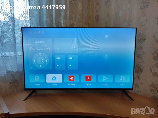 Smart LED телевизор Arielli LED40N218T2 40 инча, снимка 2 - Телевизори - 52803084