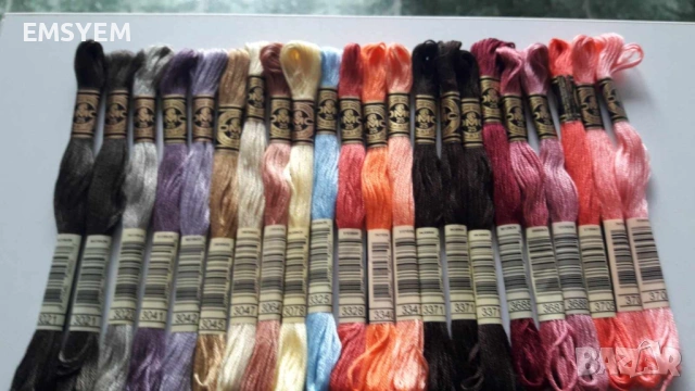 мулине DMC за бродерия, снимка 10 - Гоблени - 50915962