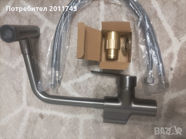 Кухненски смесител с дисплей , снимка 4 - Смесители - 53195389